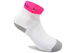 Calze*Gelattto FITNESS GO WHITEFUXI WHITE/FUXIA