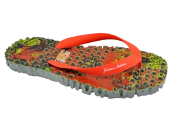 Outlet*Gelattto MERINGA MAN FLOWER REDGREY RED/GREY