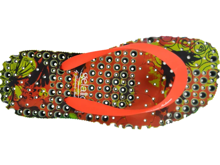 Outlet*Gelattto MERINGA MAN FLOWER REDGREY RED/GREY