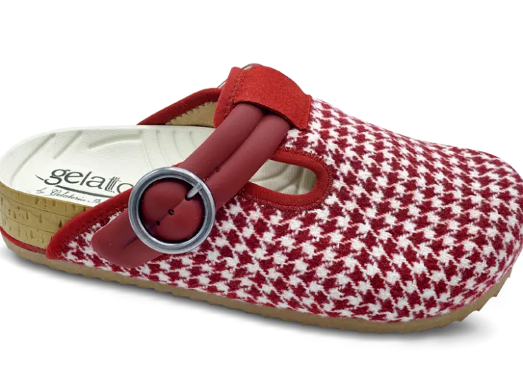 Woodstock Soft 2.0 Pied De Poule*Gelattto WOODSTOCK SOFT 2.0 PIED DE POULE ROSBIANCO ROSSO/BIANCO